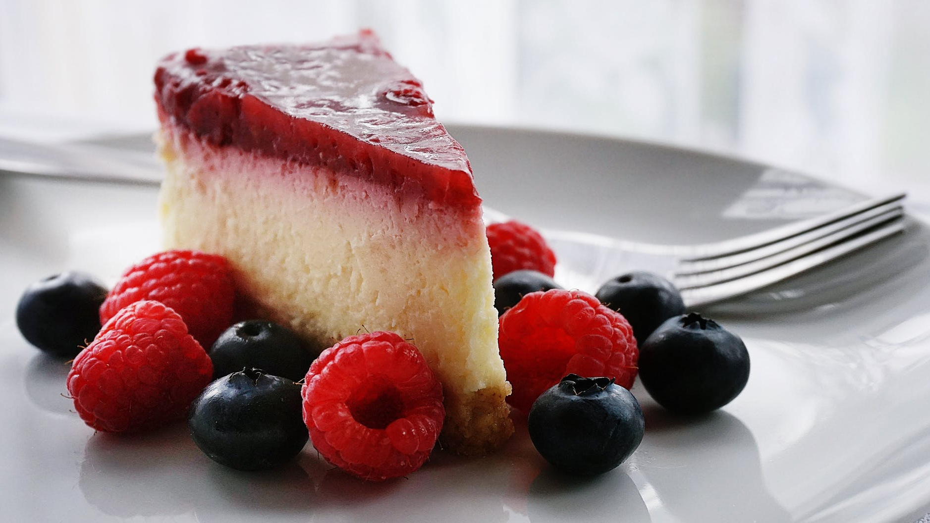 Ελαφρύ Cheesecake σε μερίδες